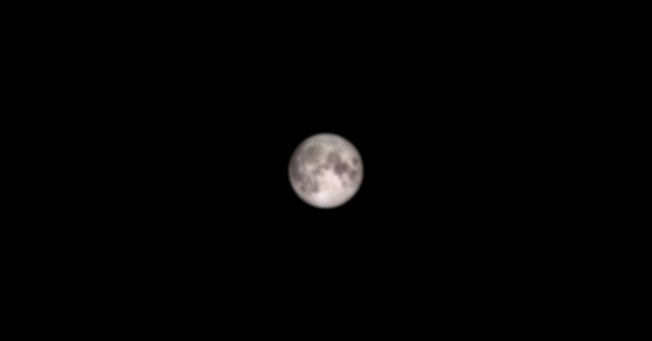 low resolution moon