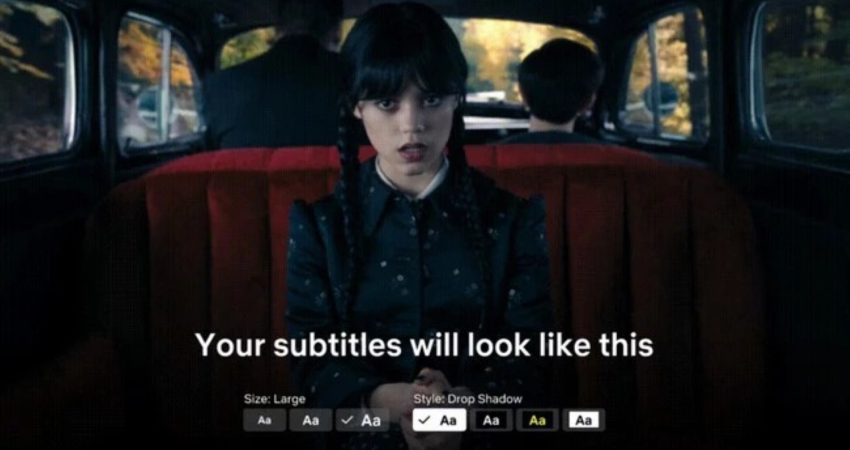 Netflix now allows you to customize subtitles like Amazon Prime Video