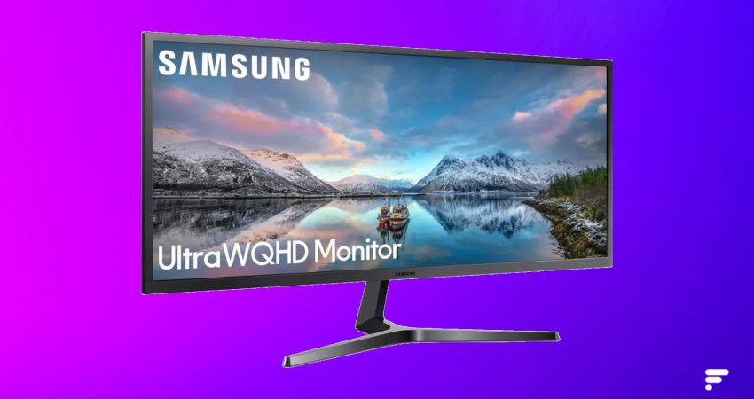This ultra-wide Samsung PC screen in WQHD is 170 € cheaper thanks to this offer